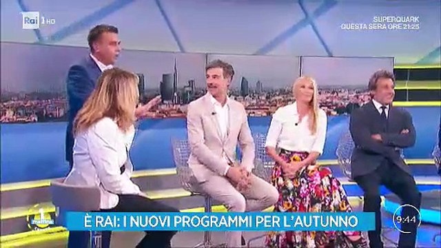 Flavio a Uno Mattina Estate - Palinsesti Rai (10-7-19)