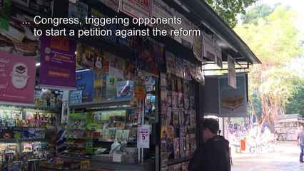 Brazilians react to ambitious pension reform bill
