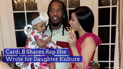 Cardi B Shares Rap She Wrote for Daughter Kulture