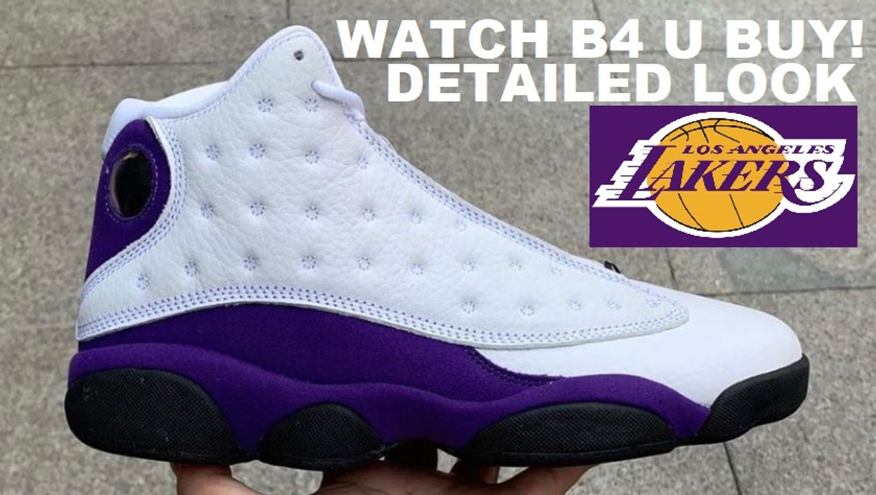 AIR JORDAN 13 LAKERS RETRO SNEAKER DETAILED HONEST REVIEW