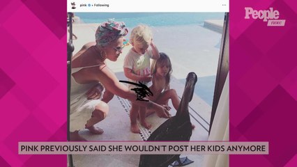 Pink Blasts the 'Parenting Police' in Sassy Instagram Post of Her Kids