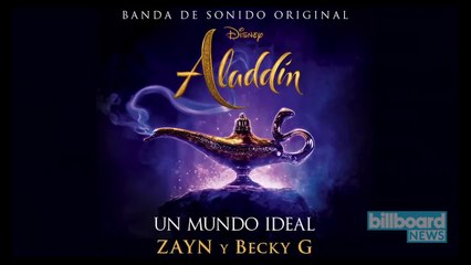 Zayn and Becky G Give 'Aladdin' Theme Latin Makeover on 'Un Mundo Ideal'