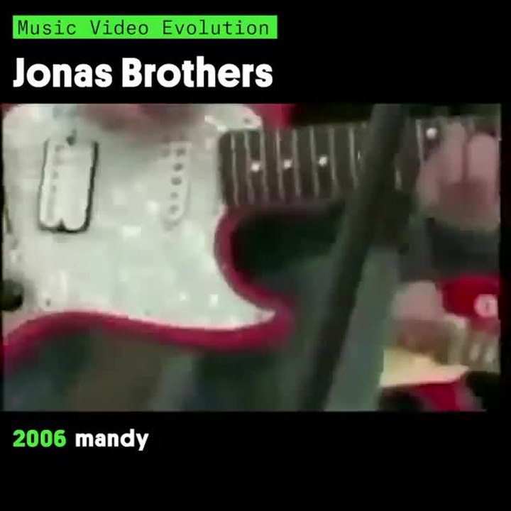Jonas Brothers Music Video Evolution