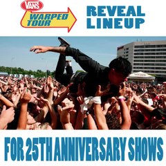 Warped Tour 2019 Lineup Revealed for 25th Anniversary Shows