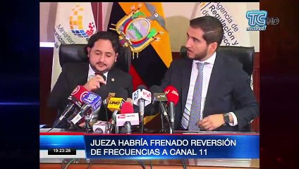 Jueza habría frenado reversión de frecuencias de canal 11