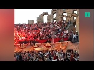 Download Video: Les spectateurs tunisiens ont pu regarder le match Tunisie-Angleterre dans un cadre de rêve