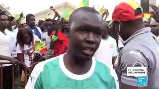 CAN-2019 - Explosion de joie à Dakar après la qualification du Sénégal pour les demi-finales