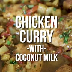 The BEST Coconut Chicken Curry Recipe!!