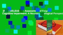 [NEW RELEASES]  Assessment of Feigned Cognitive Impairment: A Neuropsychological Perspective
