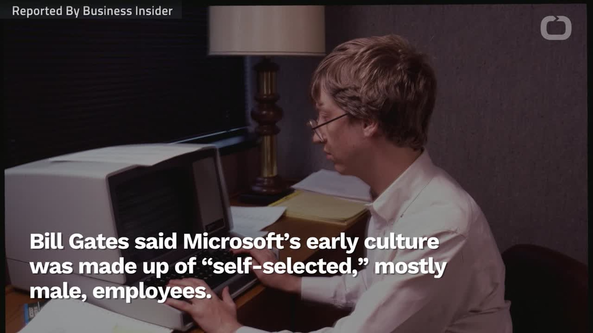 ⁣Bill Gates Talks About Microsoft's Early Culture