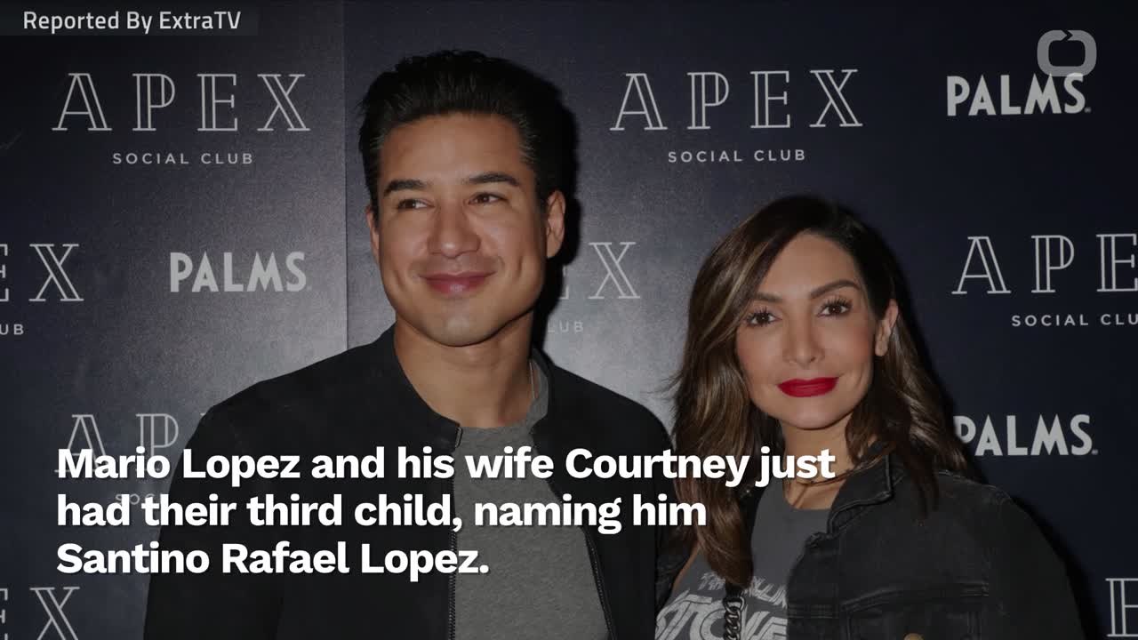 Courtney And Mario Lopez Introduce Newborn On Instagram
