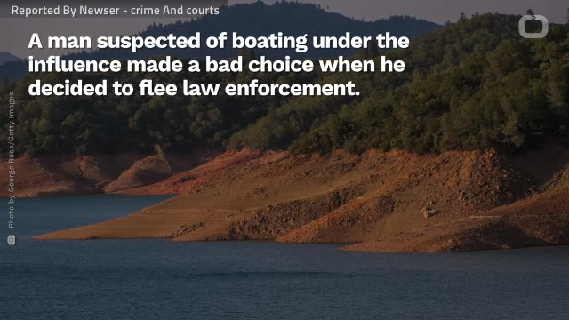 Seemed Like A Good Idea At The Time: Drunk Boater Jumps Ship To Evade Cops