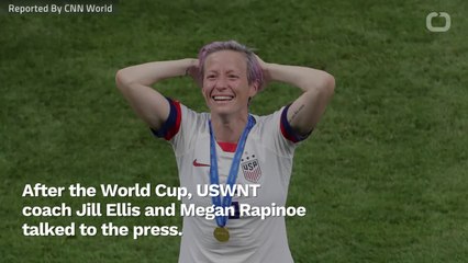 Megan Rapinoe Comments On FIFA President Being Booed At World Cup