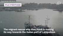 Despite Objections Of Italian Government, Migrant Rescue Ships Heads Towards Port