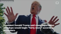 Trump Announces Immigrations Raids Will Start 'Fairly Soon'