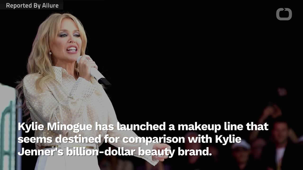Singer Kylie Minogue Launches Makeup Brand Named “Kylie"