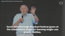 David Attenborough Congratulates Festival Attendees For Banning Single-Use Plastic Bottles