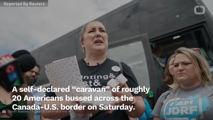 American Caravan Seeking Affordable Insulin Arrives In Canada