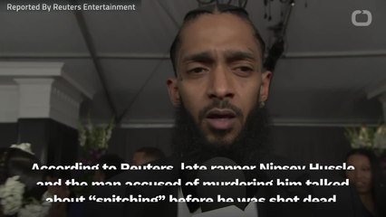 Accused Nipsey Hussle Killer May Have Reacted After "Snitching" Talk