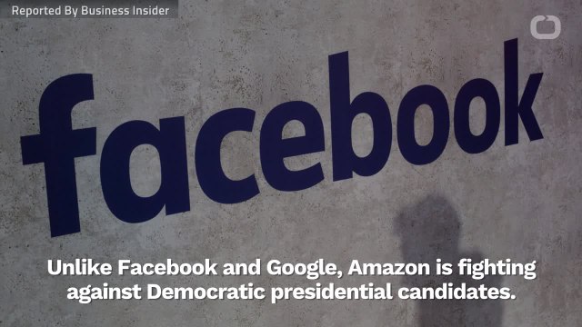 Amazon Fights Back Against Democratic Presidential Candidates
