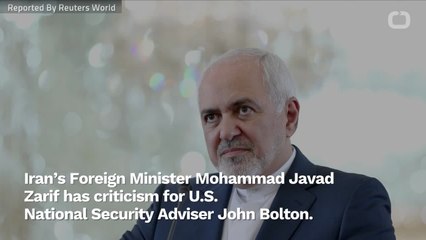 Iran's Foreign Minister Accuses US National Security Of Wanting War