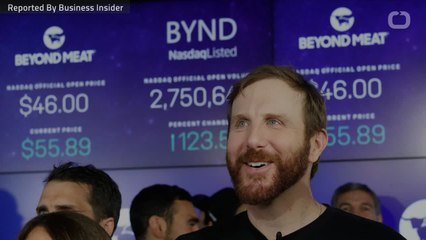 Beyond Meat Stock Slides