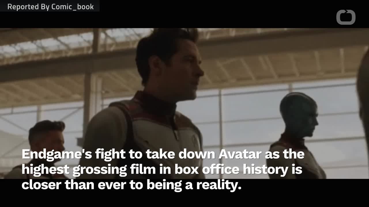 Avengers: Endgame Close To Unseating Avatar