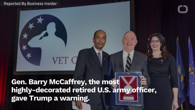 Most High;y-Decorated Retired US Army Officer Doesn't Want Trump To Pardon Convict Service Memebers