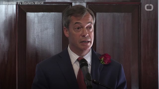 The Brexit Party's Nigel Farage Says Theresa May Misjudged The Mood Of Britain