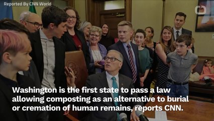 First State To Legalize Composting Of Humans
