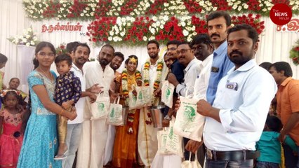 This TN couple received buckets of water as a wedding gift