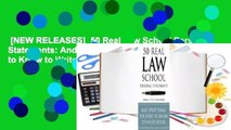 [NEW RELEASES]  50 Real Law School Personal Statements: And Everything You Need to Know to Write