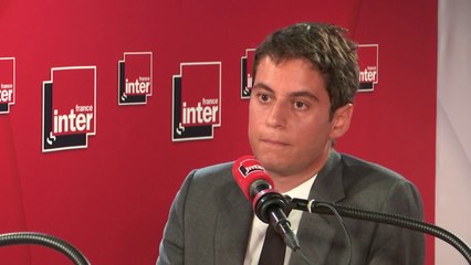 Gabriel Attal : "Le bac a une part de sacré en France, c'est un rite de passage : s'attaquer à cet objet-là, oui, c'est scandaleux"