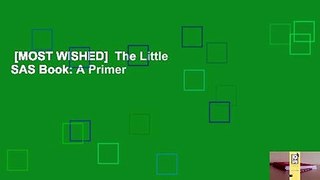 [MOST WISHED]  The Little SAS Book: A Primer