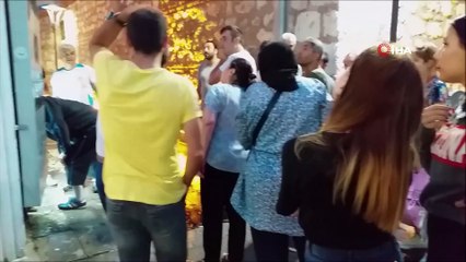 İtfaiyenin kedi kurtarması sırasında oteline zarar verildiğini iddia eden kadın ortalığı birbirine kattı