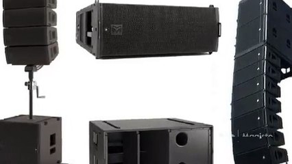Hình ảnh những dàn loa array cho các hệ thống âm thanh chuyên nghiệp
