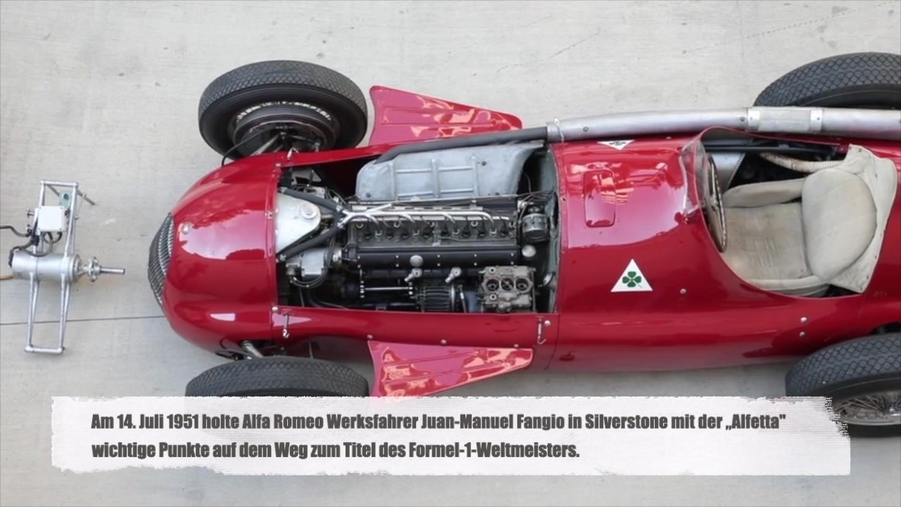 68 Jahre später - Alfa Romeo Tipo 159 zurück beim Großen Preis von Großbritannien