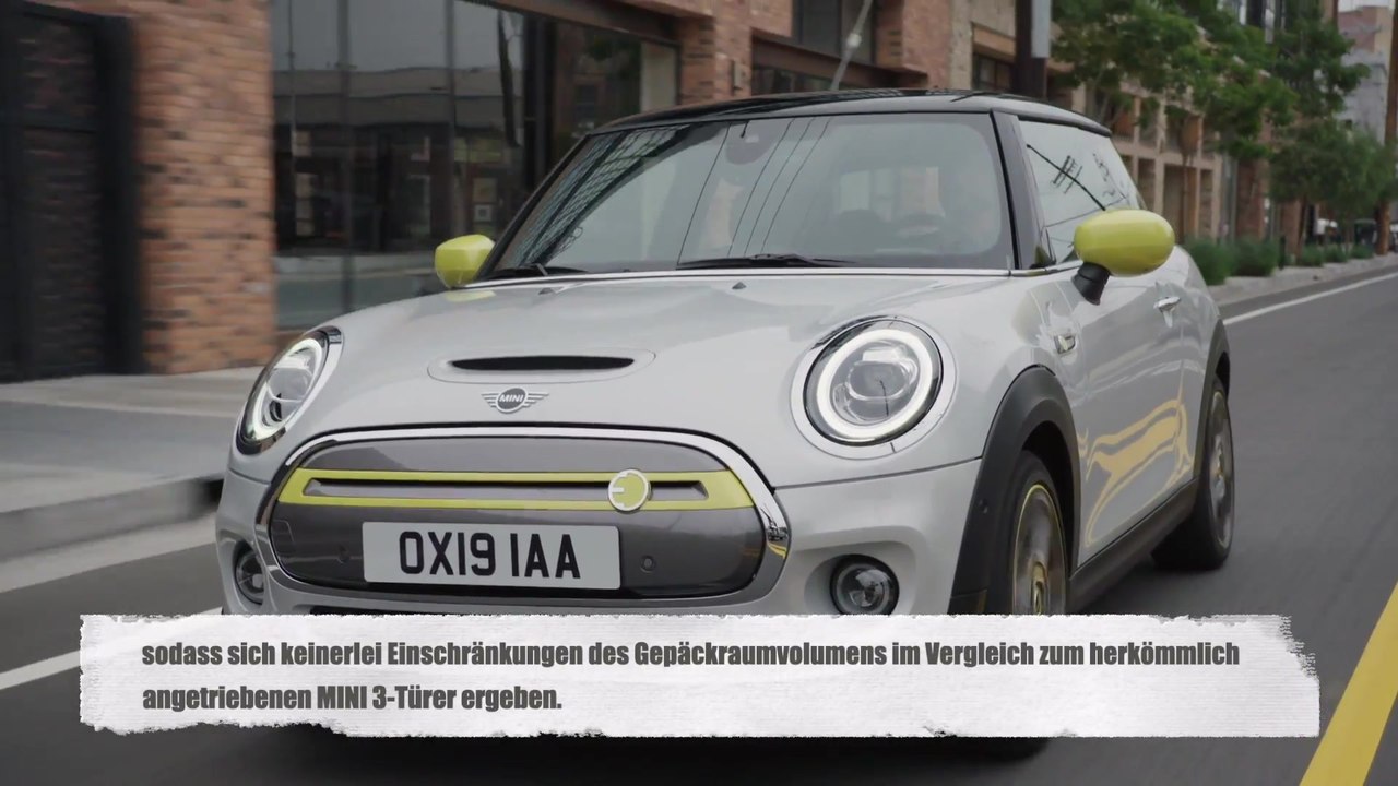 Der neue MINI Cooper SE - Der pure Fahrspaß