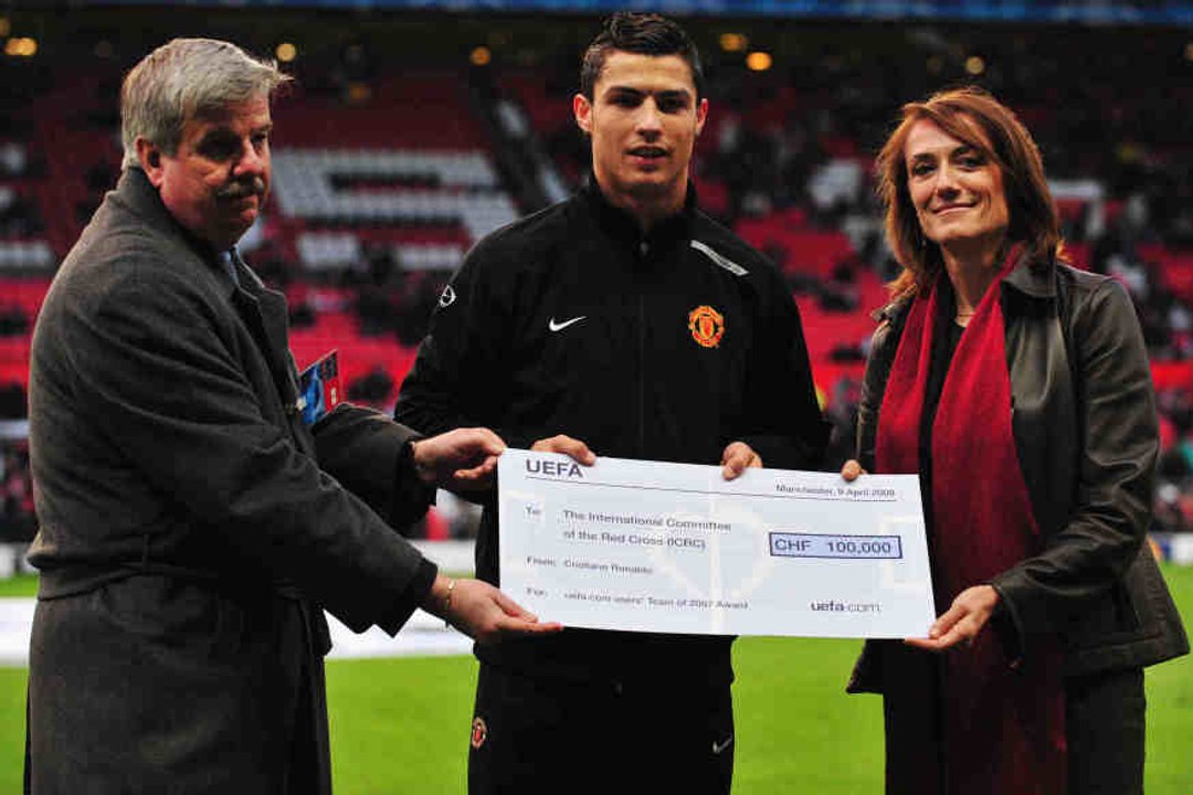Cristiano Ronaldo, der Philanthrop