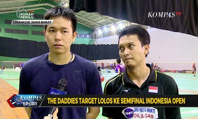 The Daddies Target Lolos ke Semifinal Indonesia Open