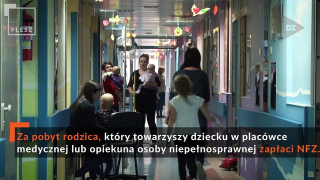 FLESZ: Nocowanie opiekuna w szpitalu za darmo