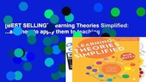 [BEST SELLING]  Learning Theories Simplified: ...and how to apply them to teaching
