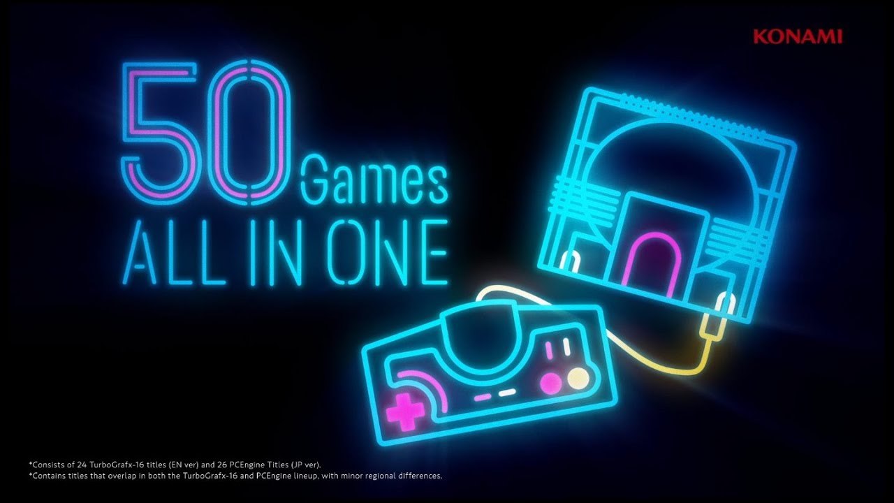 PC Engine Core Grafx Mini - Trailer lineup