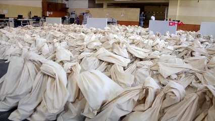 YENİLENEN İSTANBUL SEÇİMLERİNİN OY PUSULALARI KAMYONETLERLE DEPOLARA TAŞINDI