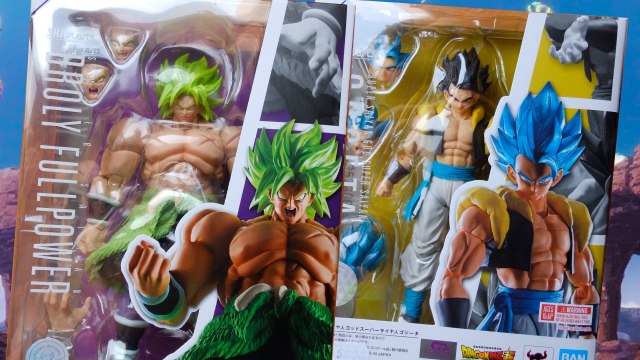 Dragon Ball Super - Unboxing de las SH Figuarts de Gogeta y Broly