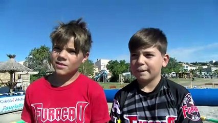 Lorenzo et Lucas du club Furacao à Martigues