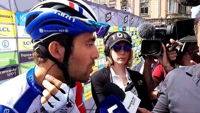 Tout le monde espérait que je gagne là haut : avant le départ, Thibaut Pinot revient sur l'étape de la Planche des Belles Filles hier