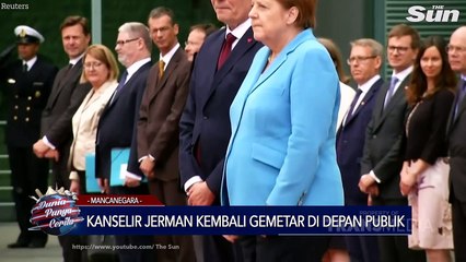 DUNIA PUNYA CERITA- Kanselir Jerman Kembali Gemetar Di Depan Publik