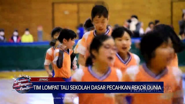 DUNIA PUNYA CERITA - Tim Lompat Tali Sekolah Dasar Pecahkan Rekor Dunia