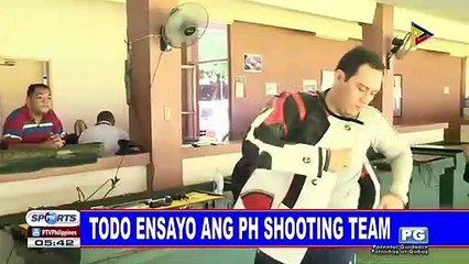 Todo ensayo ang PH shooting team